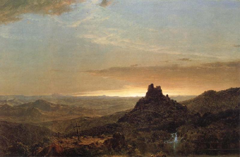 Frederic Edwin Church Das Kreuz in der Wildnis oil painting image